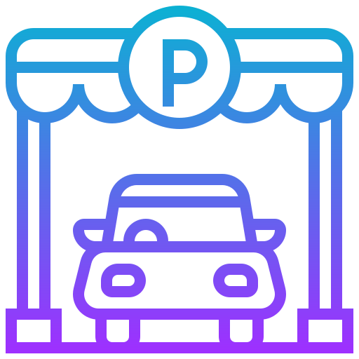 parkeren Meticulous Gradient icoon