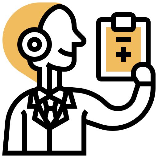 의료 Meticulous Yellow shadow icon