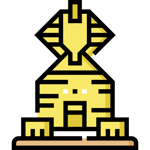 sfinks Detailed Straight Lineal color ikona