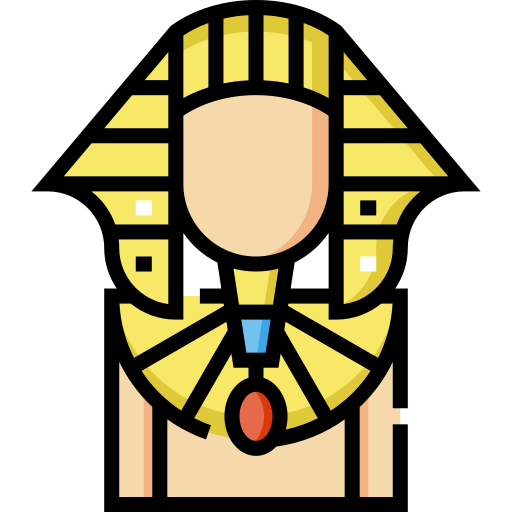 faraon Detailed Straight Lineal color ikona