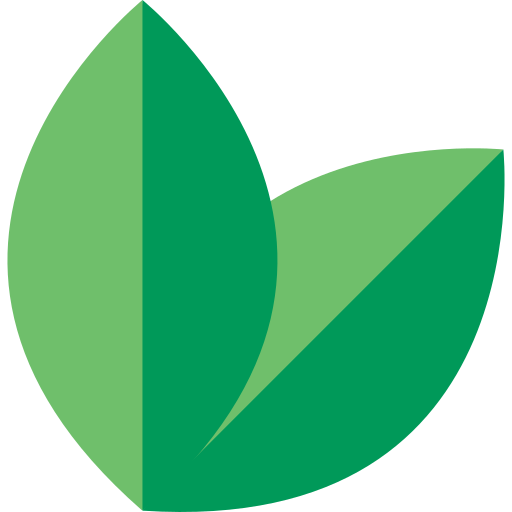 las hojas de coca Basic Straight Flat icono