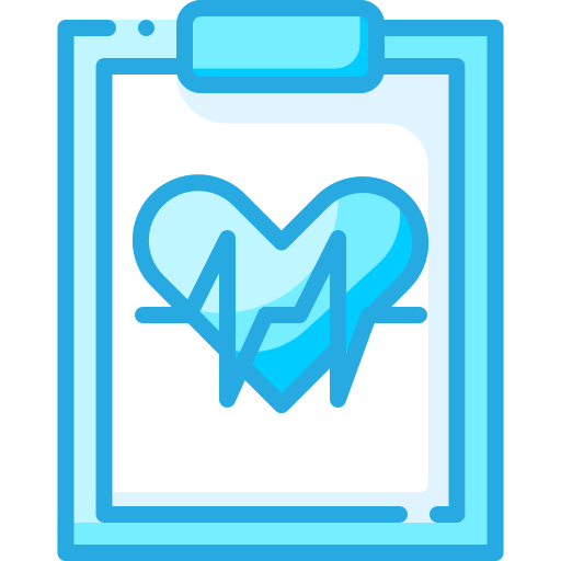 健康レポート Generic Blue icon