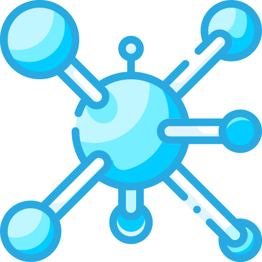 Молекула Generic Blue иконка