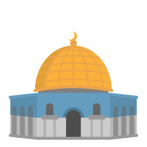 cúpula de la roca Generic Flat icono