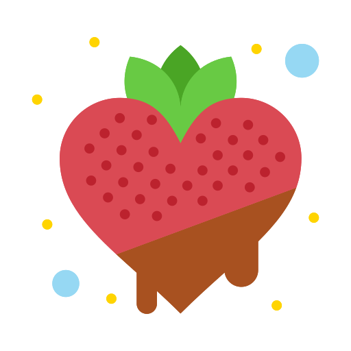 Strawberry Flatart Icons Flat icon