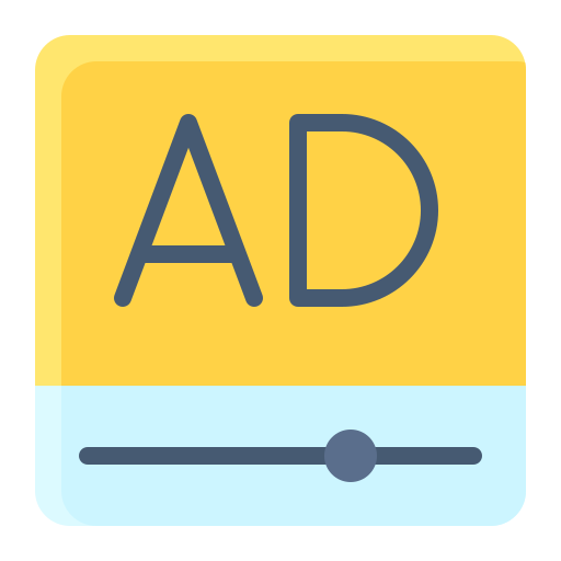 Video ad Generic Flat icon