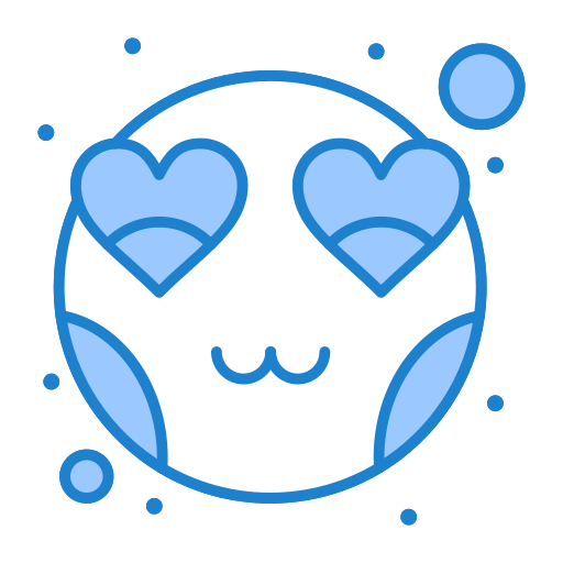 smiley Generic Blue icoon