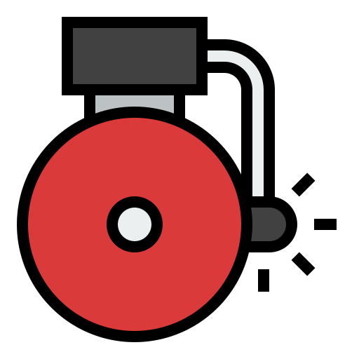 Fire alarm Generic Outline Color icon
