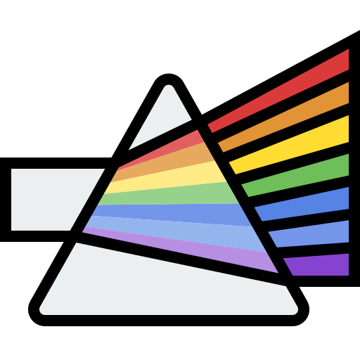 prisma Generic Outline Color icona