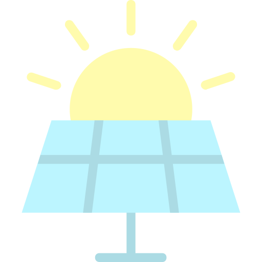 panel solar Generic Flat icono