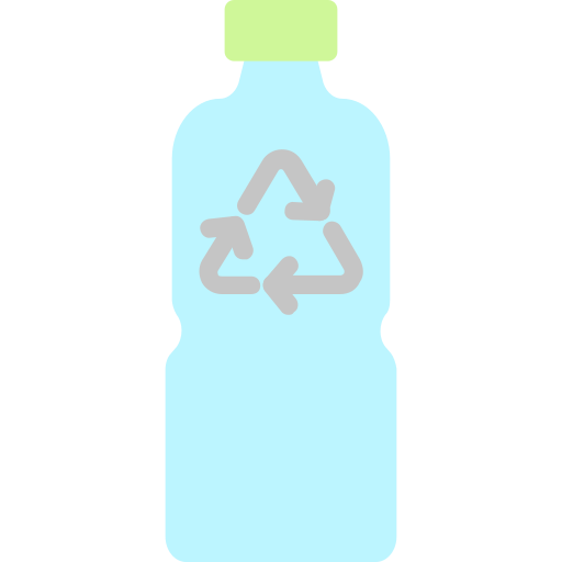 bottiglia di plastica Generic Flat icona