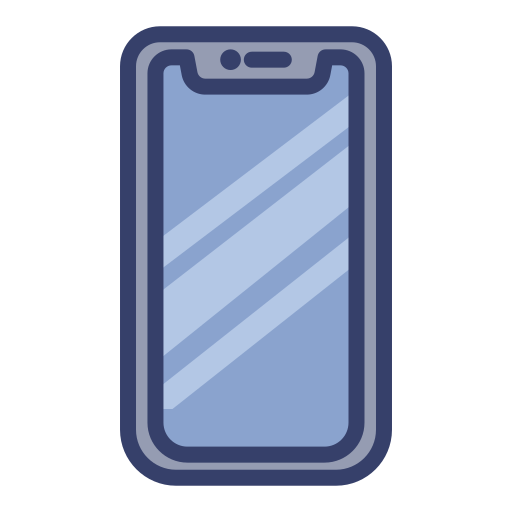 smartphone Generic Outline Color icono