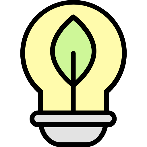 電球 Generic Outline Color icon