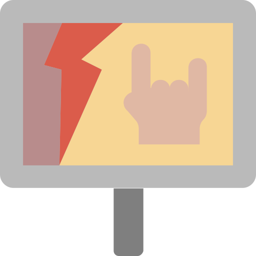 Billboard Generic Flat icon