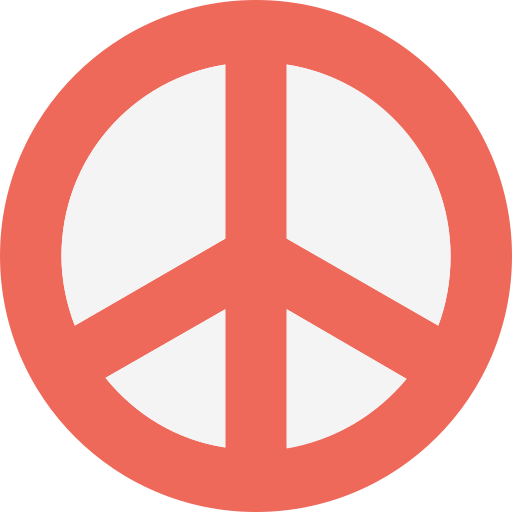 simbolo de paz Generic Flat icono