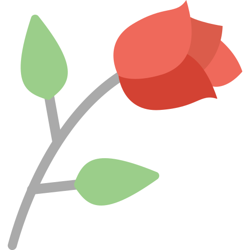 Rose Generic Flat icon