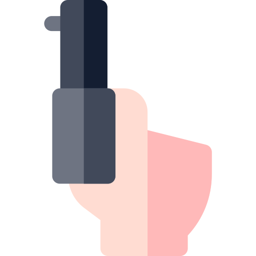 Pistol Basic Rounded Flat icon