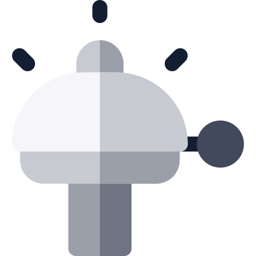 Колокол Basic Rounded Flat иконка