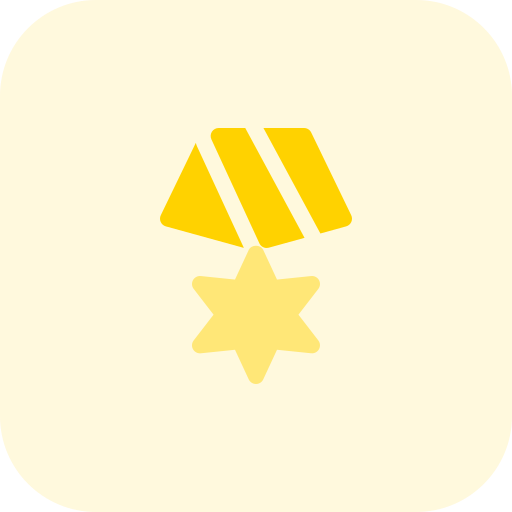 insignia Pixel Perfect Tritone icono