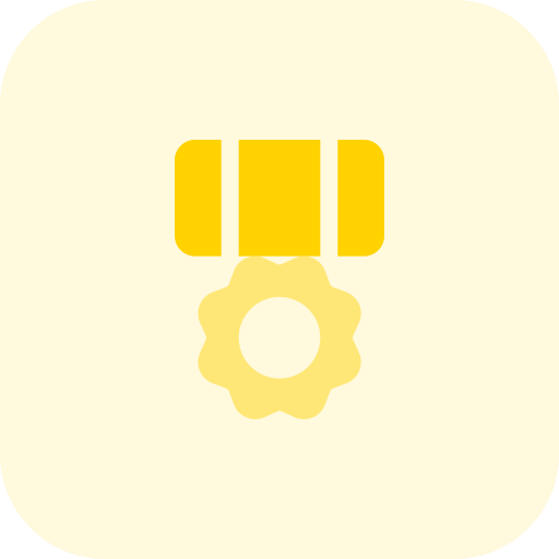 Medal of honor Pixel Perfect Tritone icon