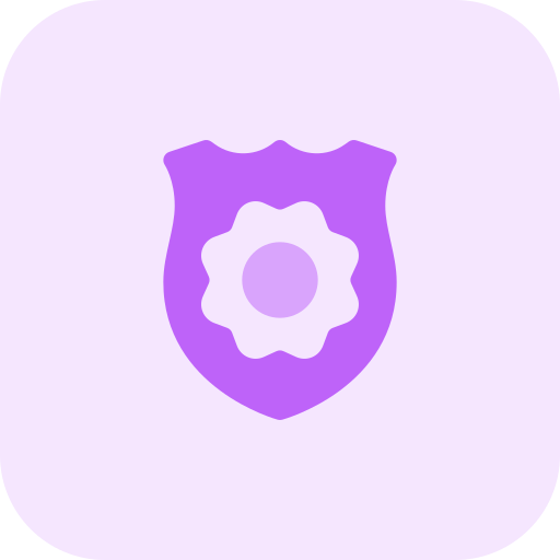 poliziotto Pixel Perfect Tritone icona