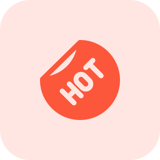 caliente Pixel Perfect Tritone icono
