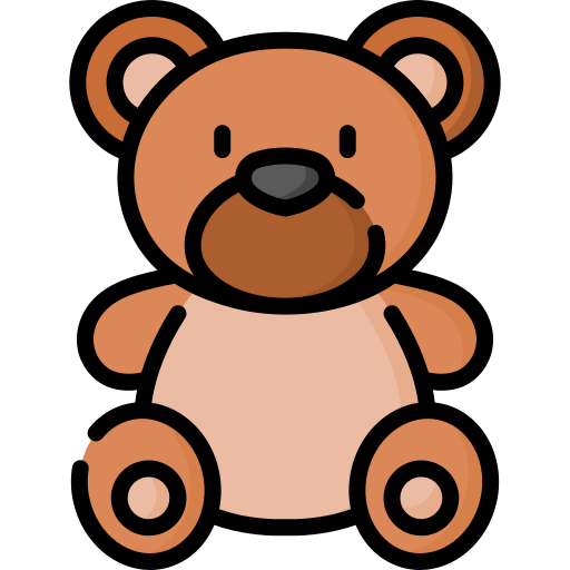 плюшевый медведь Special Lineal color иконка