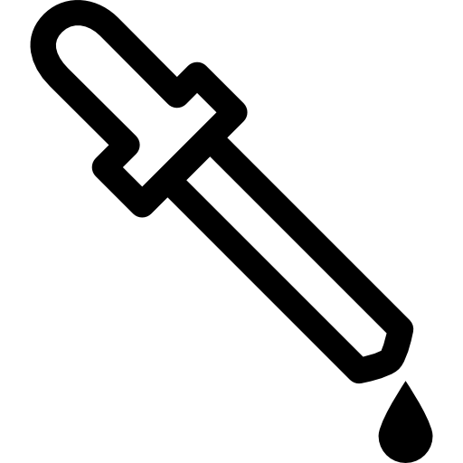 液体薬剤を滴下するためのスポイト  icon