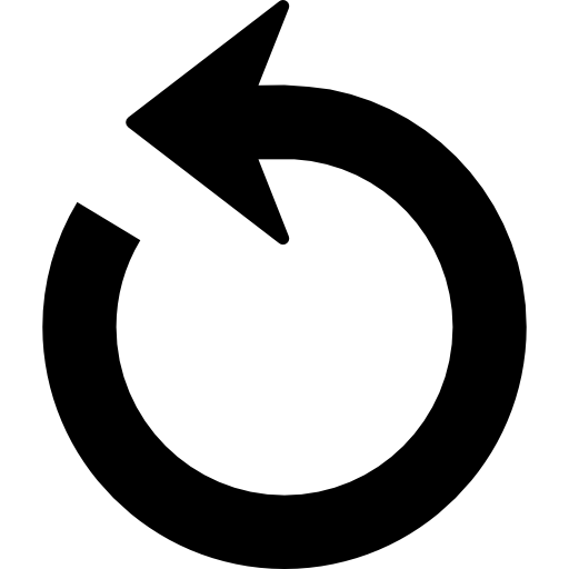 pijl cirkel  icoon