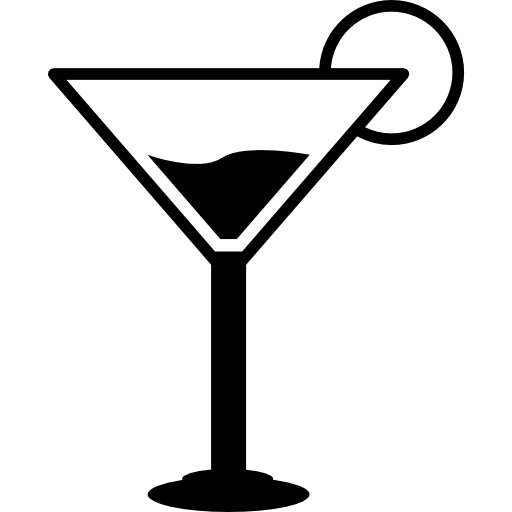 bicchiere da cocktail  icona