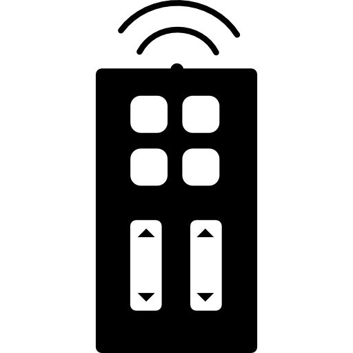 afstandsbedieningsvariant voor machine  icoon