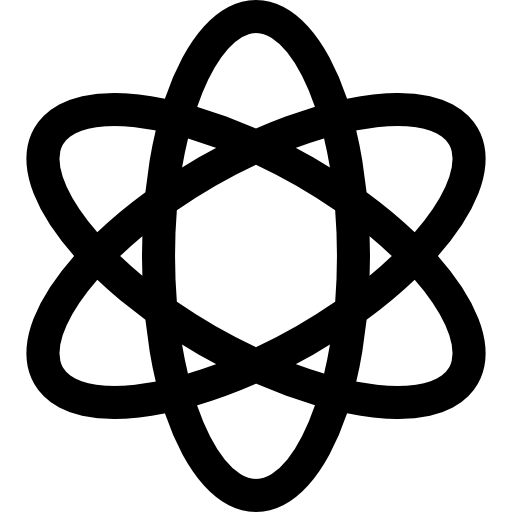 원자 모양. 과학  icon