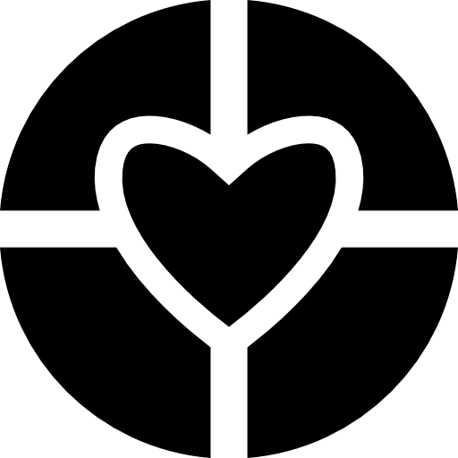 Google heart  icon