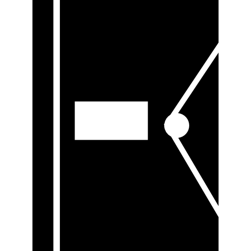 버튼 잠금 기능이있는 포트폴리오 폴더  icon