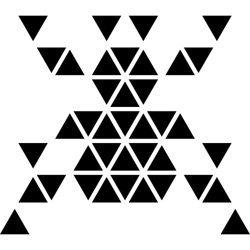 多角形のクモの形状  icon