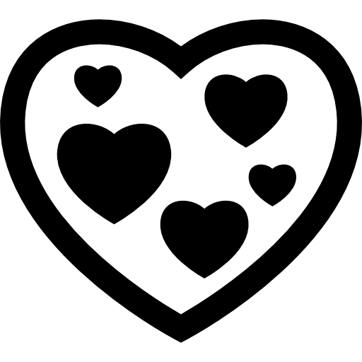 arte de corazones  icono