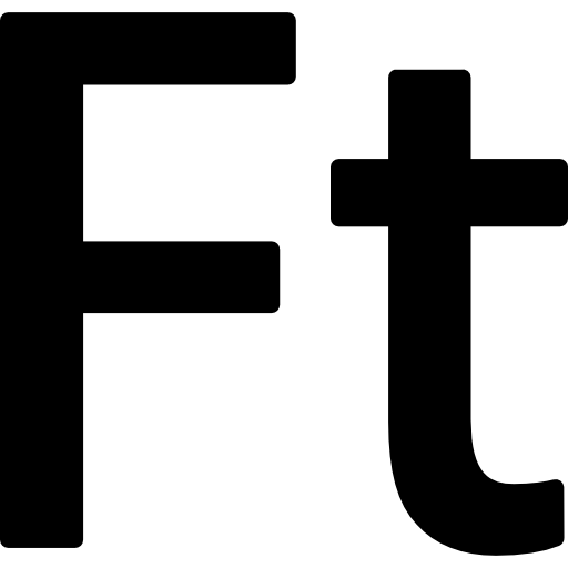 Hungary forint currency symbol  icon