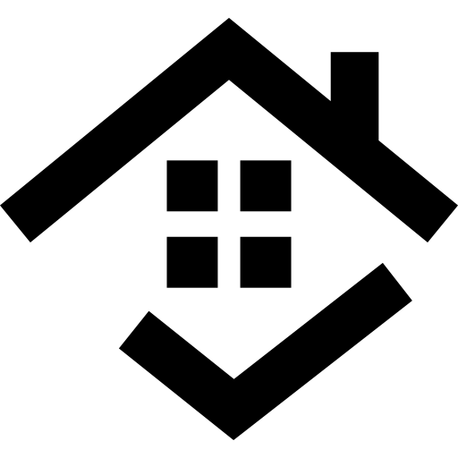 House with check mark  icon