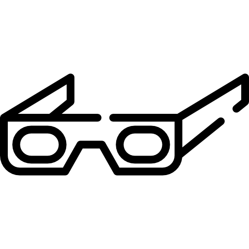 okulary 3d Special Lineal ikona
