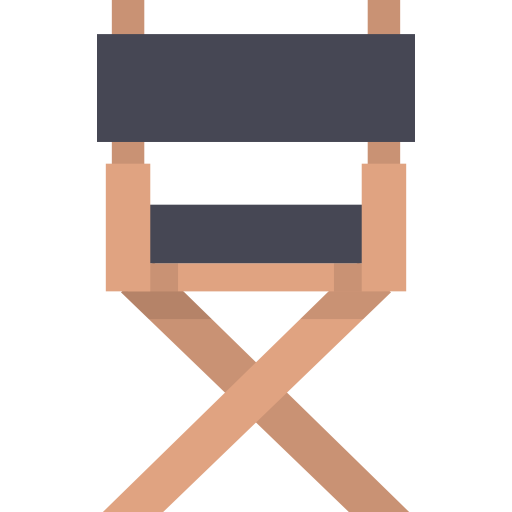 Director chair Special Flat icon