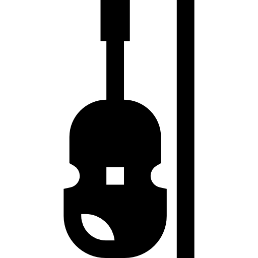 skrzypce Basic Straight Filled ikona