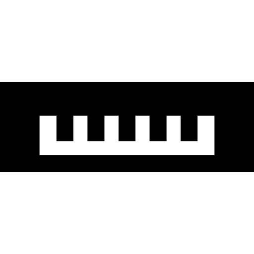 Keyboard Basic Straight Filled icon