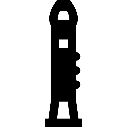 clarinete Basic Straight Filled icono