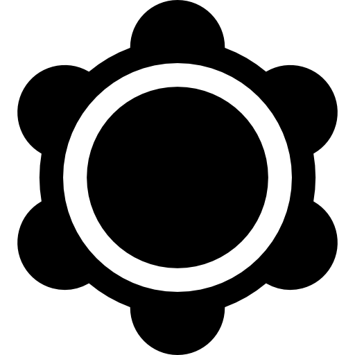 Tambourine Basic Straight Filled icon