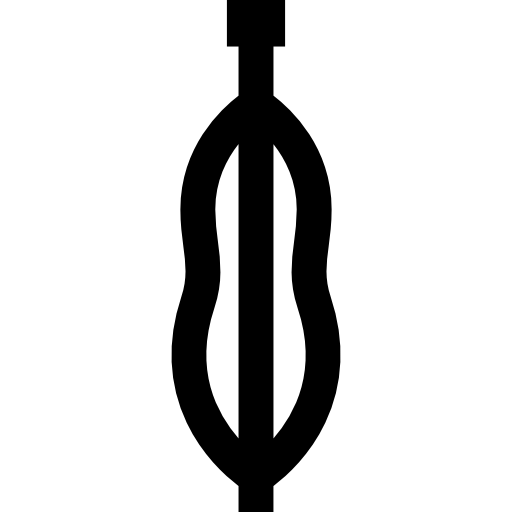 Dulcimer Basic Straight Lineal icon