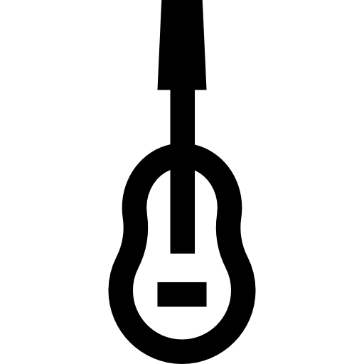 vihuela Basic Straight Lineal icono