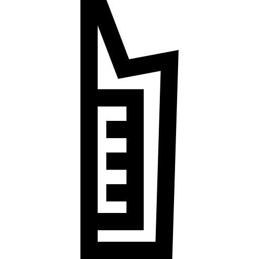 keytar Basic Straight Lineal icono