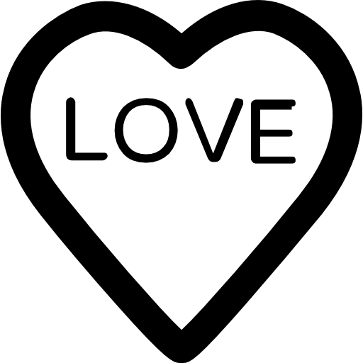사랑 Vector Market Bold Rounded icon