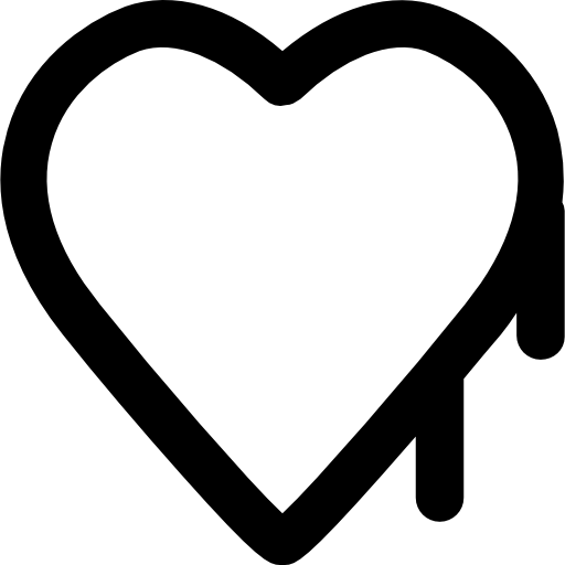 corazón Vector Market Bold Rounded icono