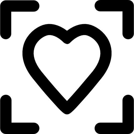 corazón Vector Market Bold Rounded icono